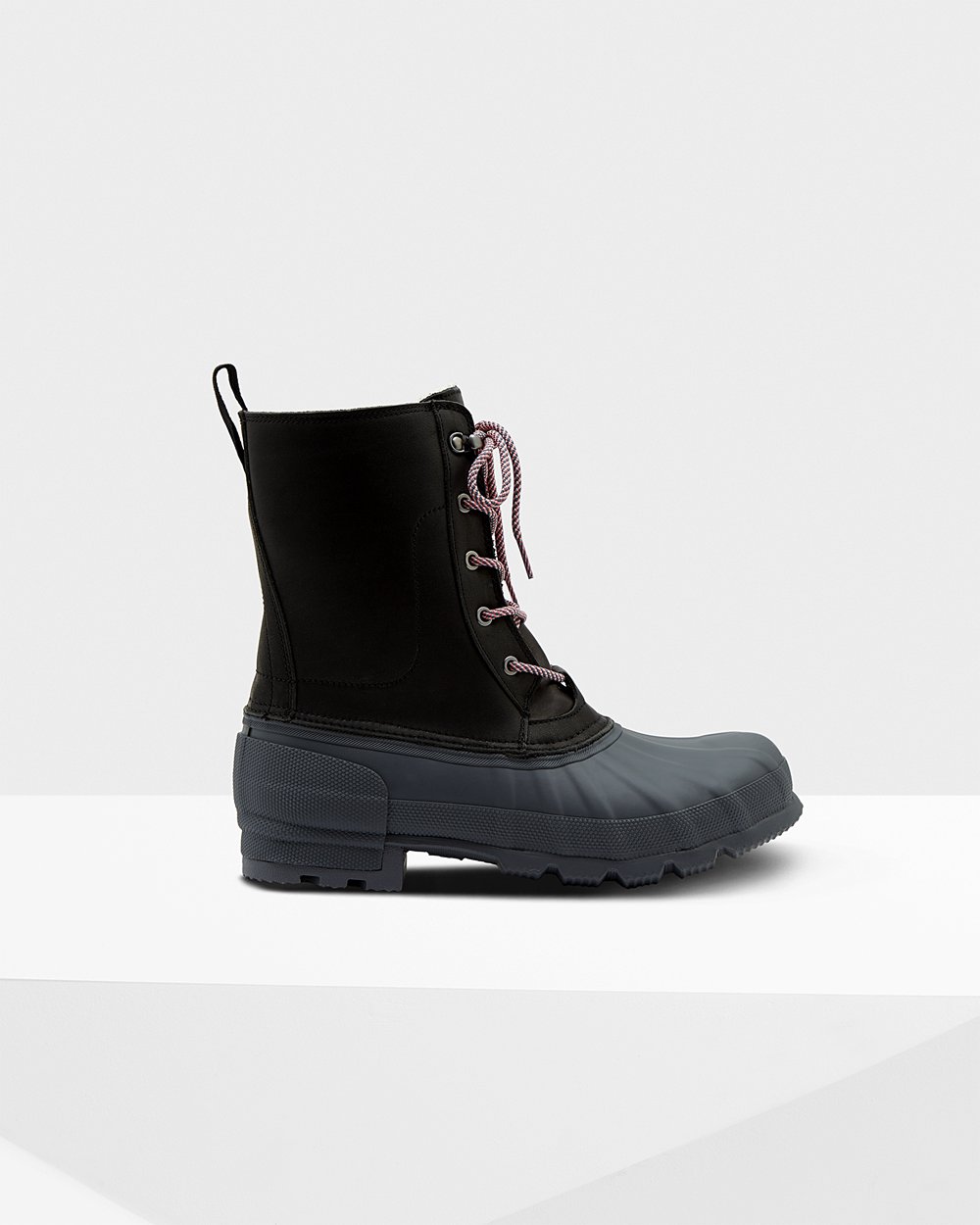 Bottines Hunter Original Insulated Homme Noir/Grise TRGJVFE-04